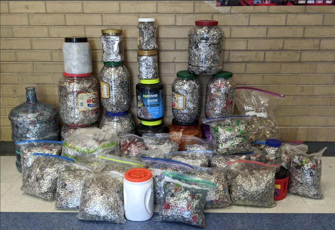 LibertyCurtin collects can tabs for Ronald McDonald House News